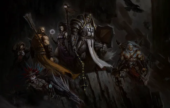 Picture Witch Doctor, Barbarian, Wizard, Diablo III: Reaper of Souls