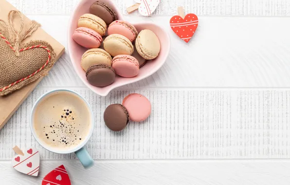 Love, romance, heart, coffee, Cup, love, happy, Valentine's day