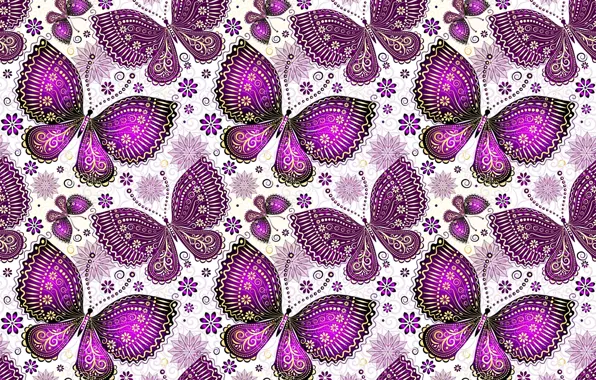 Picture butterfly, pattern, wings