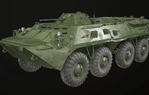 BTR-80, APC, Armor infantry