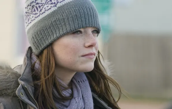 Girl, the film, frame, Emma Stone, Emma Stone, The Paper Man, Paper Man