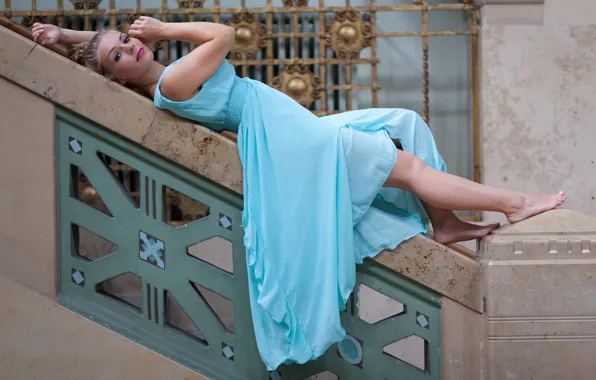 Picture look, face, model, dress, legs, Lusi