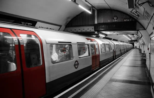 Picture metro, England, train, London, Britain, UK, subway, London