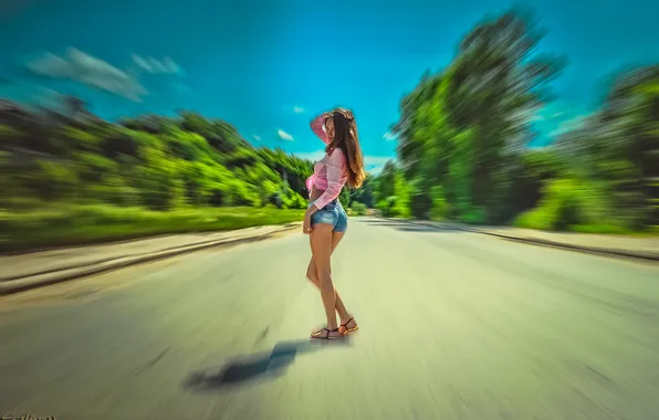 Ass, girl, photographer, girl, promenade, photography, photographer, Vladimir Silaev