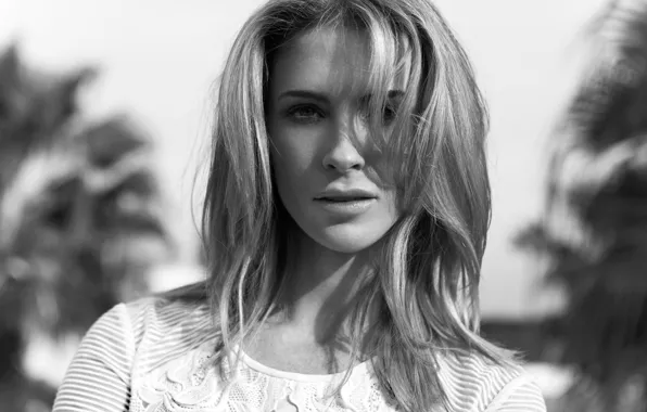 White, black, woman, eyes, actress, photograph, Bridget, Bridget Regan