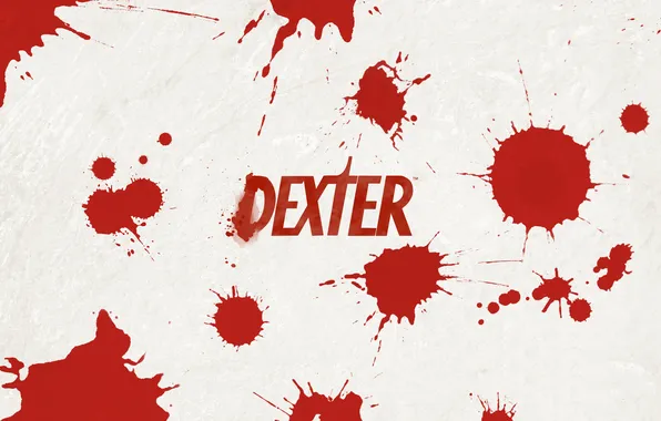 Picture squirt, blood, spot, Dexter, dexter