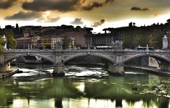 Picture bridge, Rome, Ponte Vittorio