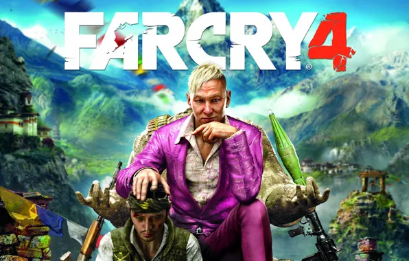 Male, Ubisoft, fps, Far Cry 4