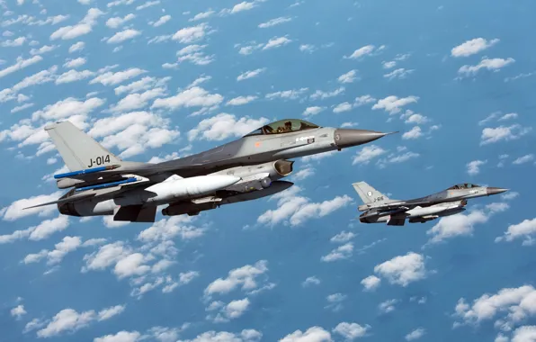 Picture Fighting Falcon, F-16AM, Netherlands Air Force