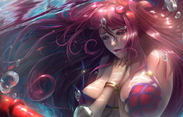 Girl, the game, anime, under water, Fate / Grand Order, limgae, Shady