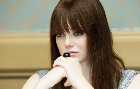 Look, makeup, actress, hair, Emma Stone, Emma Stone