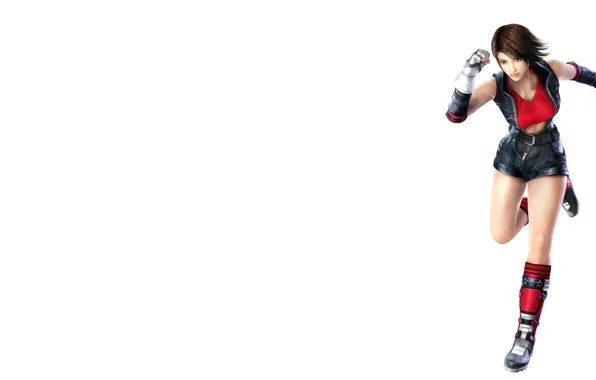 Picture girl, minimalism, anime, art
