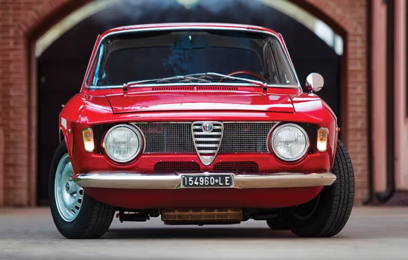 Alfa Romeo, red, classic, 1965, GTA, Alfa Romeo, Giulia, Alfa Romeo Giulia GTA