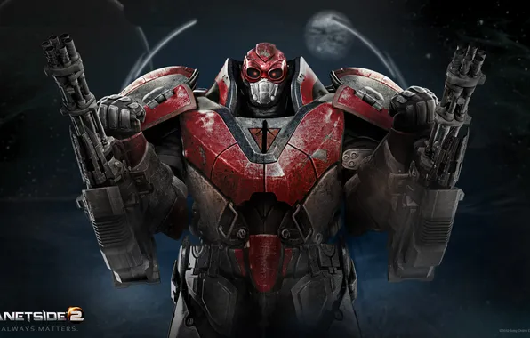 Armor, max, guns, red republic, Sony Online Entertainment, PlanetSide 2, red Republic