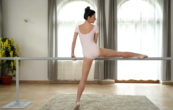 Feet, back, stretching, ballet, exercise