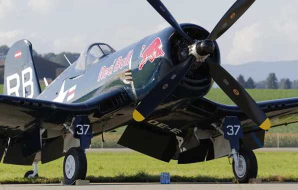 Corsair, carrier-based fighter, single, F4U-4