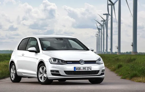 Picture Volkswagen, Golf, Golf, Volkswagen, Type 5G, 3-door, 2015, BlueMotion