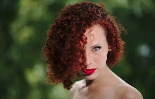 Look, girl, portrait