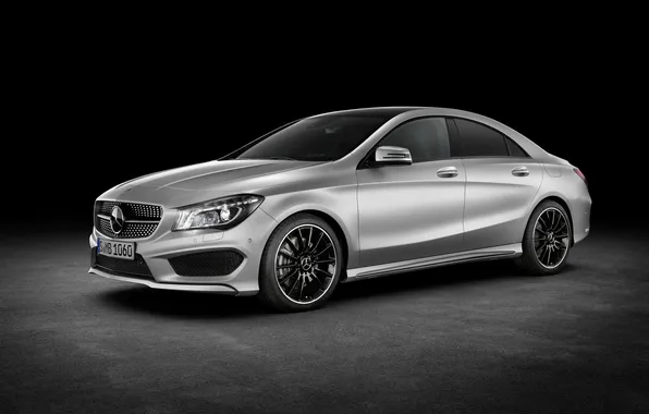 Picture Mercedes-Benz, Wheel, Machine, Grey, Case, Sedan, Class, CLA