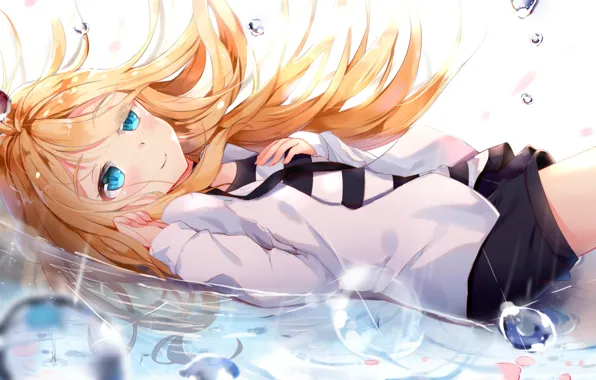 Water, girl, Angel bloodshed, Satsuriku no Tenshi