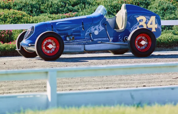 Retro cars, 1930, Duesenberg, Race Car, Indy 500