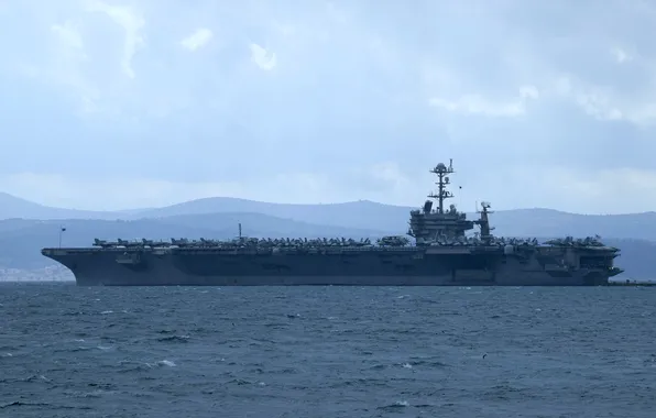 US NAVY, nuclear aircraft carrier, USS Harry C. Truman
