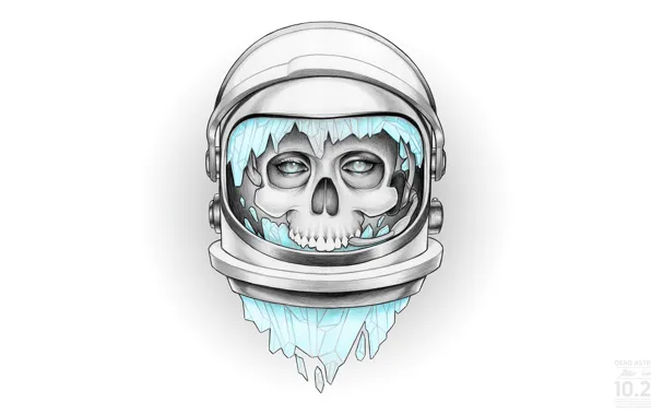 Picture skull, the suit, astronaut, scull, dead, deadman, space suit, Dead Astronauts