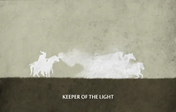Picture minimalism, valve, horse, dota 2, sheron1030, keeper of the light