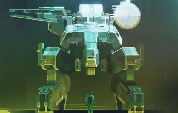 Style, Art, Art, Style, Metal Gear, Digital, Illustration, Minimalism