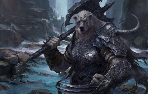 Russell Dongjun Lu, Bear Warrior, Bear warrior