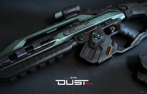 Wallpaper Gun, Game, Weapon, Rifle, EVE, Dust 514, EVE Dust 514.