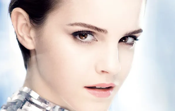 Look, face, portrait, actress, Emma Watson