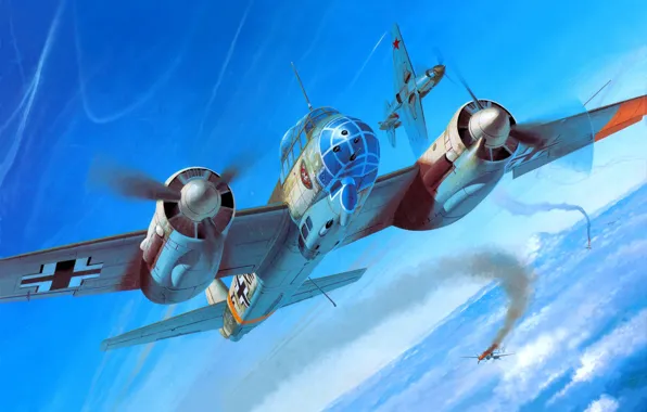 Air force, Destroyer, Heavy fighter, Junkers 88, Junkers Ju-88C-6