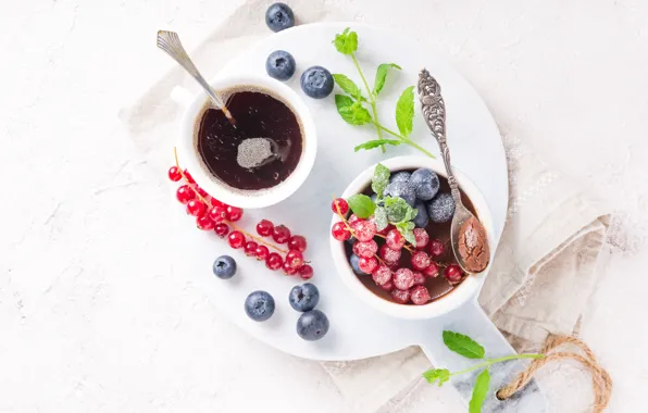 Picture berries, coffee, dessert, chocolate, Natasha Breen