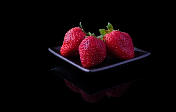 Picture surface, strawberry, bowl, Ben Torode