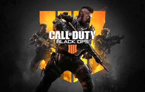 Weapons, Call of Duty, poster, characters, fighters, poster, Black Ops 4