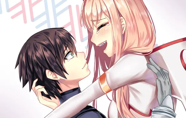 Girl, love, romance, pair, guy, two, 002, Darling In The Frankxx