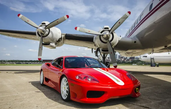 Picture Ferrari, 360, The, Connie, Road, Challenge, With