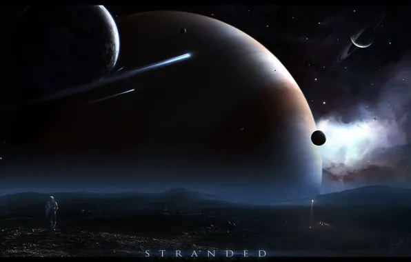 Planet, astronaut, 152, asteroid