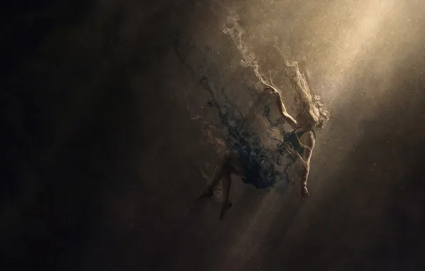 Girl, pose, background