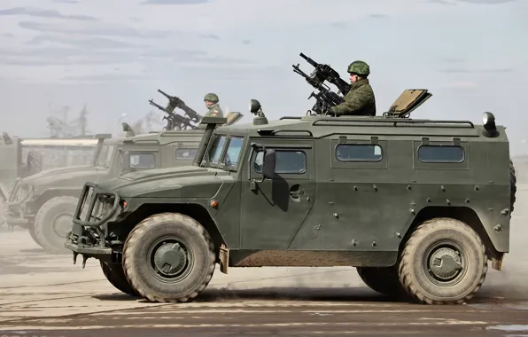 Machine, Tiger, jeep, army, military, The Russian Army