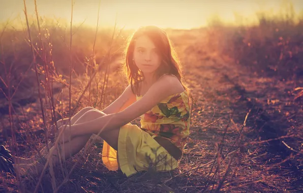 Picture light, mood, girl