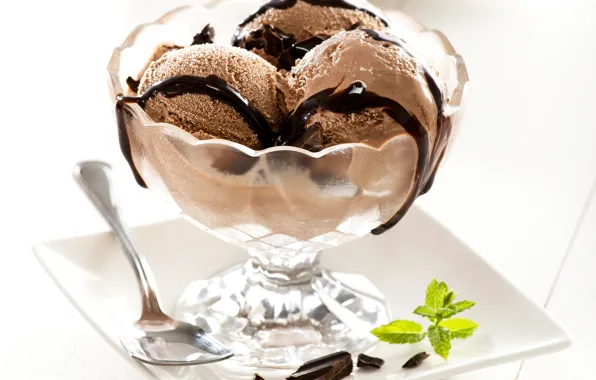 Picture balls, chocolate, ice cream, dessert, Chocolate, dessert, ice cream