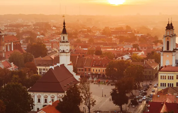 The city, Lithuania, Kaunas
