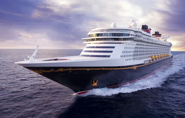 The ocean, Sea, Liner, The ship, Disney, Dream, Tank, Passenger ship