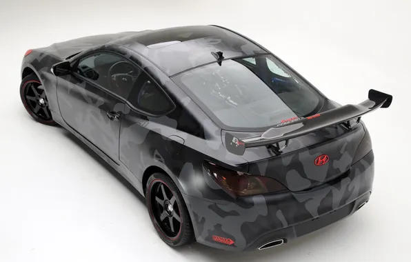 2008, sports car, Hyundai, Coupe, Coupe, Genesis, Hyundai Genesis, by Street Concepts