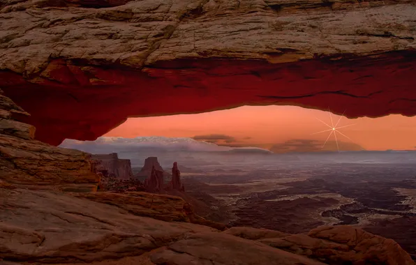 Picture sunrise, Earth, Utah, Venus