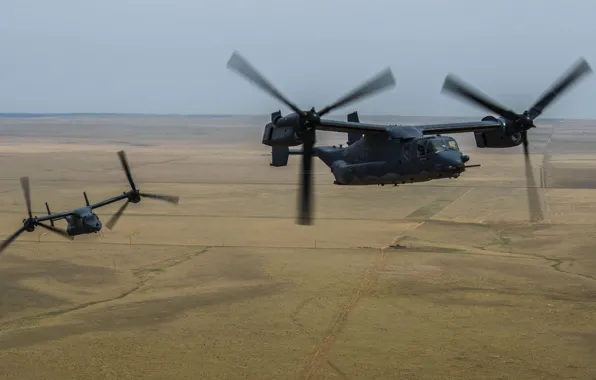 UNITED STATES AIR FORCE, Bell, Osprey, V-22, American convertiplane, Aircraft vertical takeoff and landing