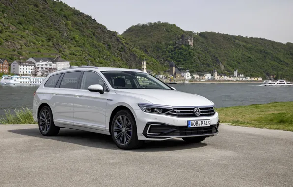 Picture shore, Volkswagen, universal, GTE, Passat, Variant, 2019