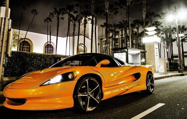 Picture Concept, orange, the city, the concept, supercar, Vision, SZR